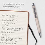 IF Bookaroo Pen soft touch gold coloured coating black ink view 3