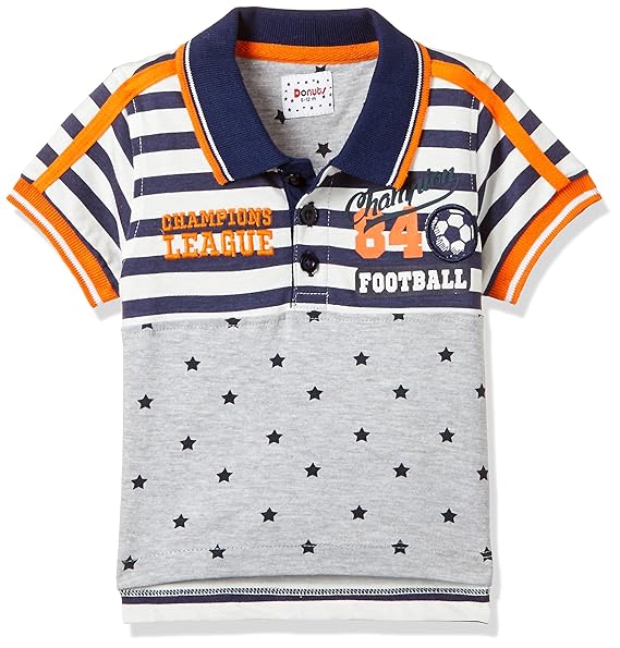 Baby Boys Plain Regular Fit T-Shirt