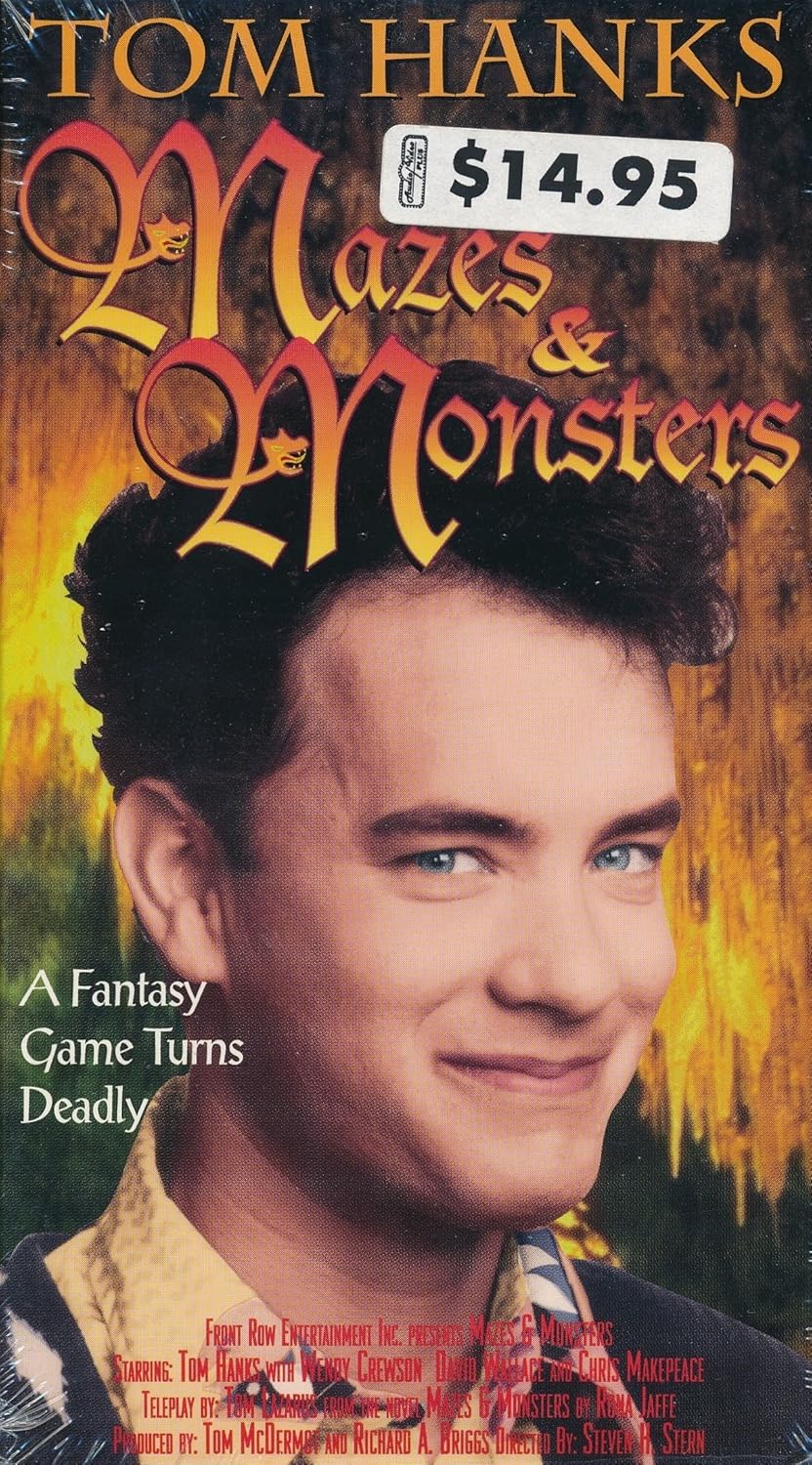 Mazes and Monsters [VHS] Tom Hanks, Wendy Crewson, David