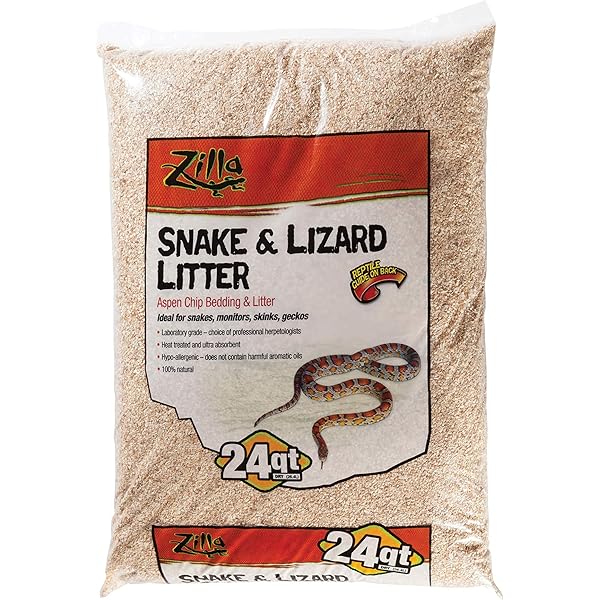 zilla walnut shells lizard litter