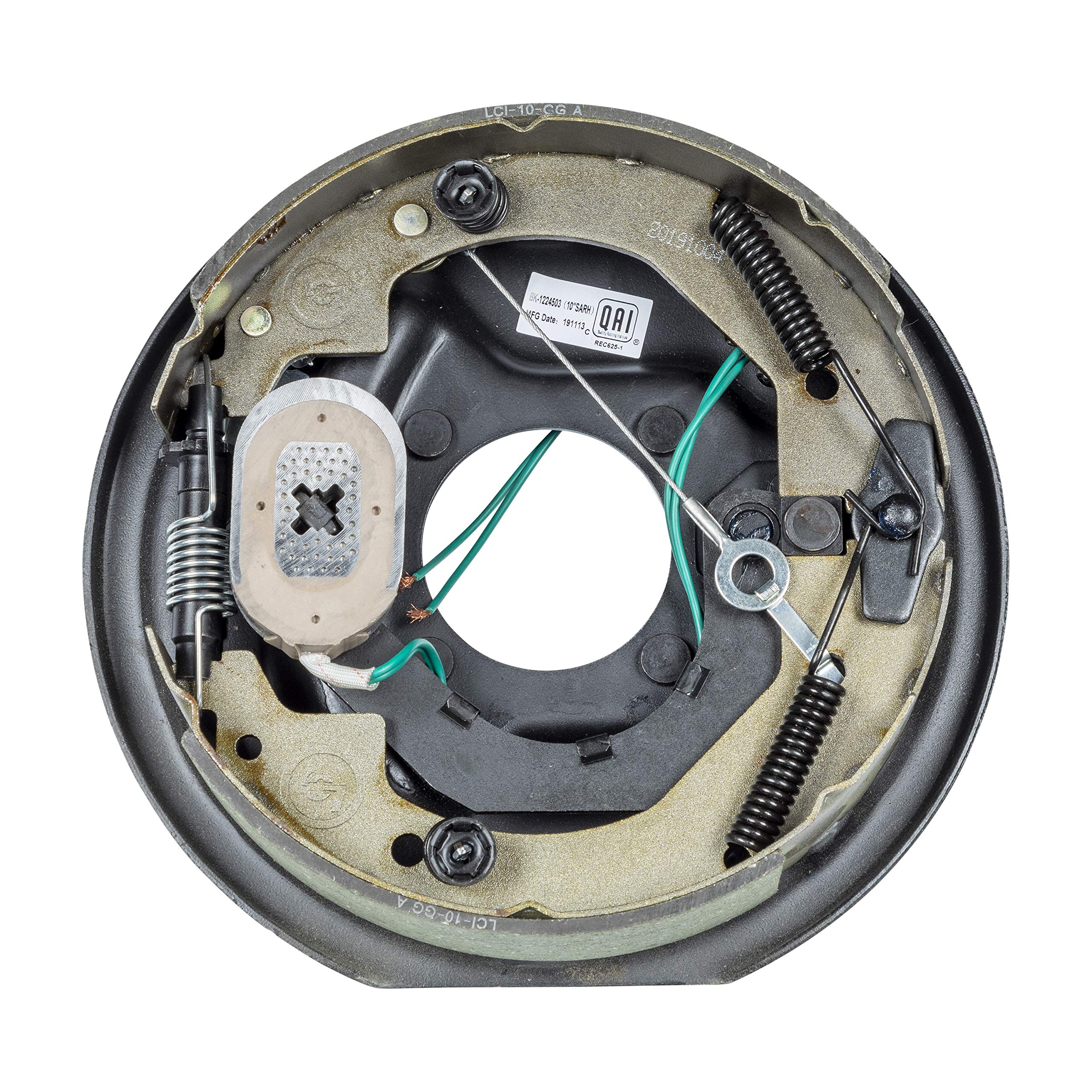 Photo 1 of Lippert Forward Self-Adjusting Replacement Brake Assembly for RVs, Right Side, 10" x 2.5", 3,500 lbs. Capacity, for 13", 14", 14.5", 15" Wheels - 296650