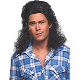 Rubie's Costume Co Humor S Perm Mullet Long Wig