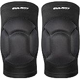 YEEKORO Knee Pads with Thickened SBR Pad Sports Knee Support Sleeve Anti-Slip Wrestling Knee Braces for Adult Teenagers Knee Protector for Pain Relief, Workout,Snowboarding,Volleyball,Soccer(1 Pair)