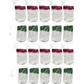 20-Pack Propane Lantern Mantles, U-Shape Design, String Tie | Fit for Coleman Fueled Lantern, Camping Lantern Accessories, Ideal for Camping, Hiking,Tool-Free Installation