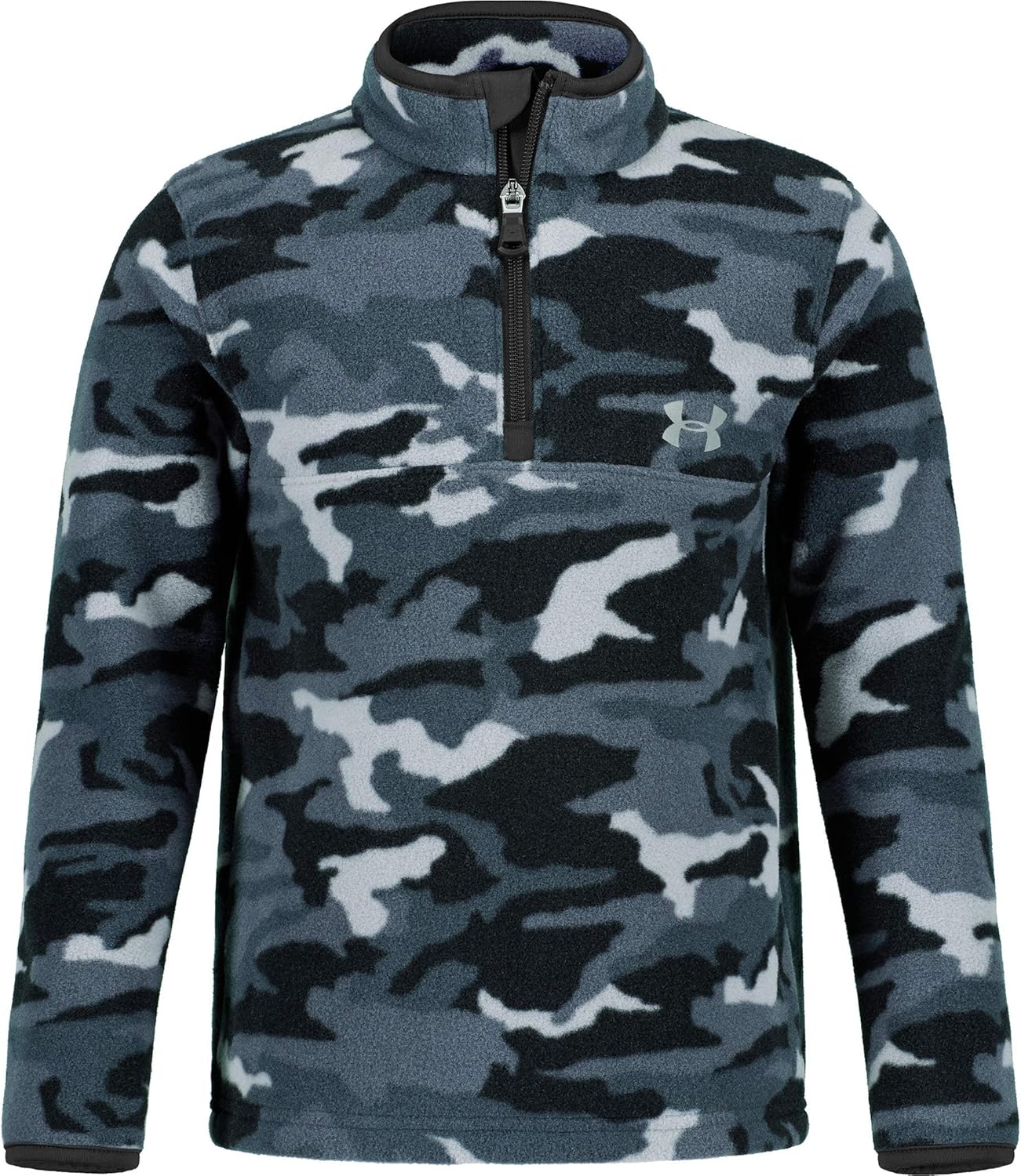 Under Armour Boys' 1/4 Zip Long Sleeve Top: Clothing