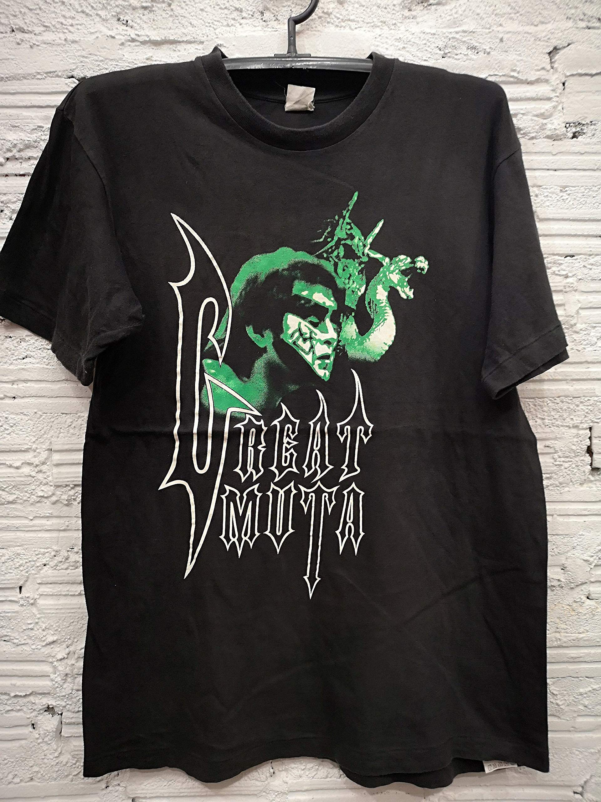 Vintage 90s Awesome Dream Great Muta Njpw Japan Wrestling Keiji Mutoh T-shirt L