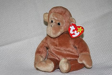 bongo the monkey beanie baby
