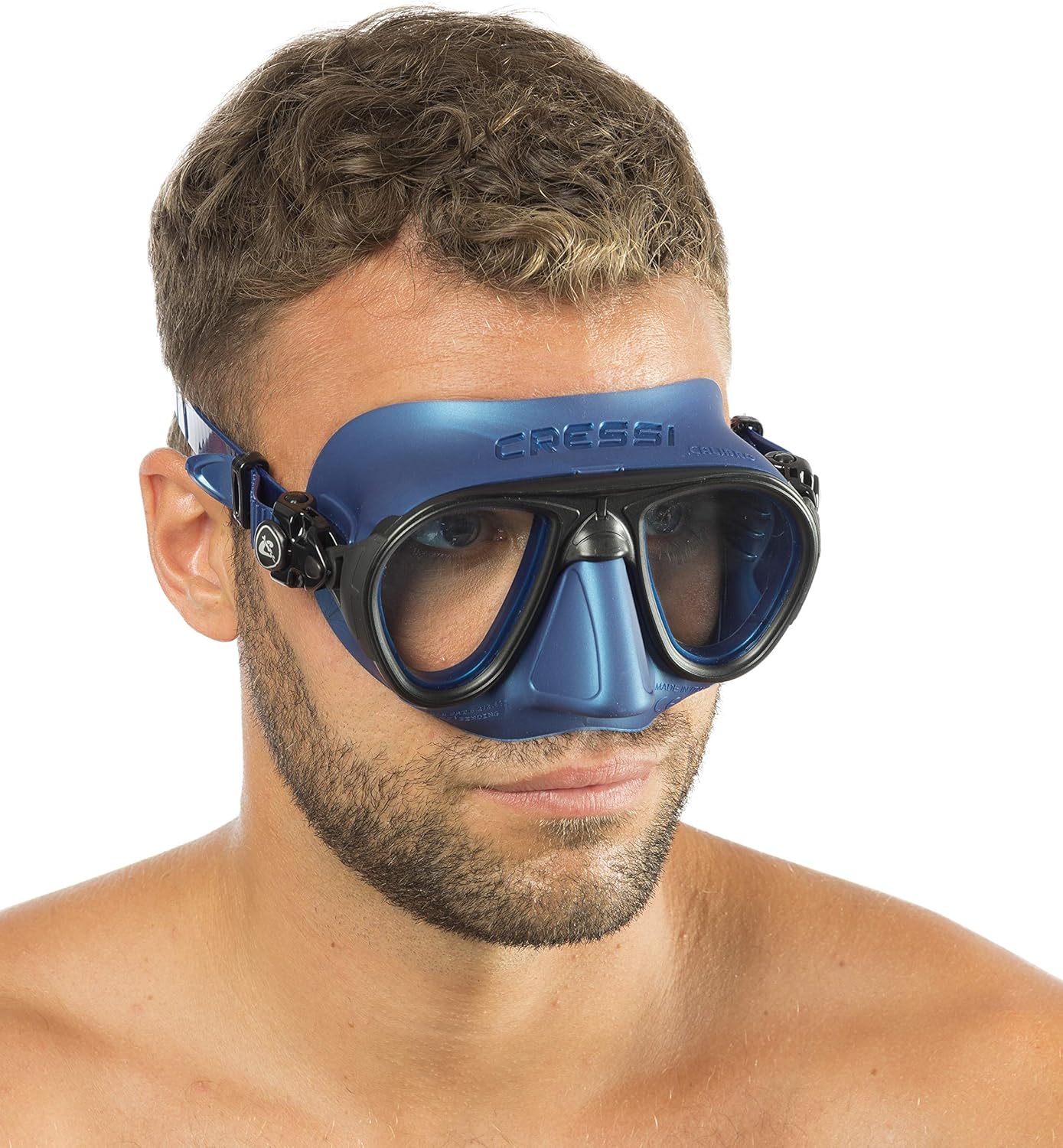 Cressi Calibro Professional Scuba Diving Freediving Mask with Anti Fog