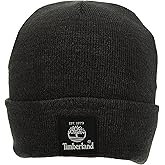 Timberland Mens Cuffed Beanie with Embroidered Logo