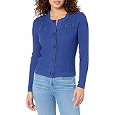 NIC+ZOE Womens Textured Snap Cardigan