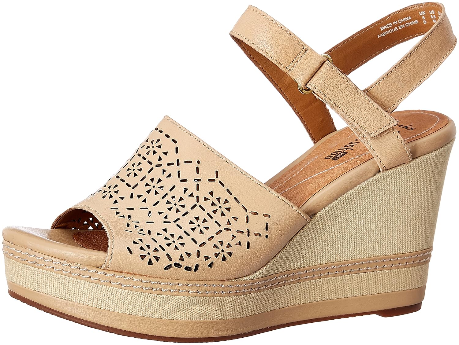 clarks women's leather fashion sandals