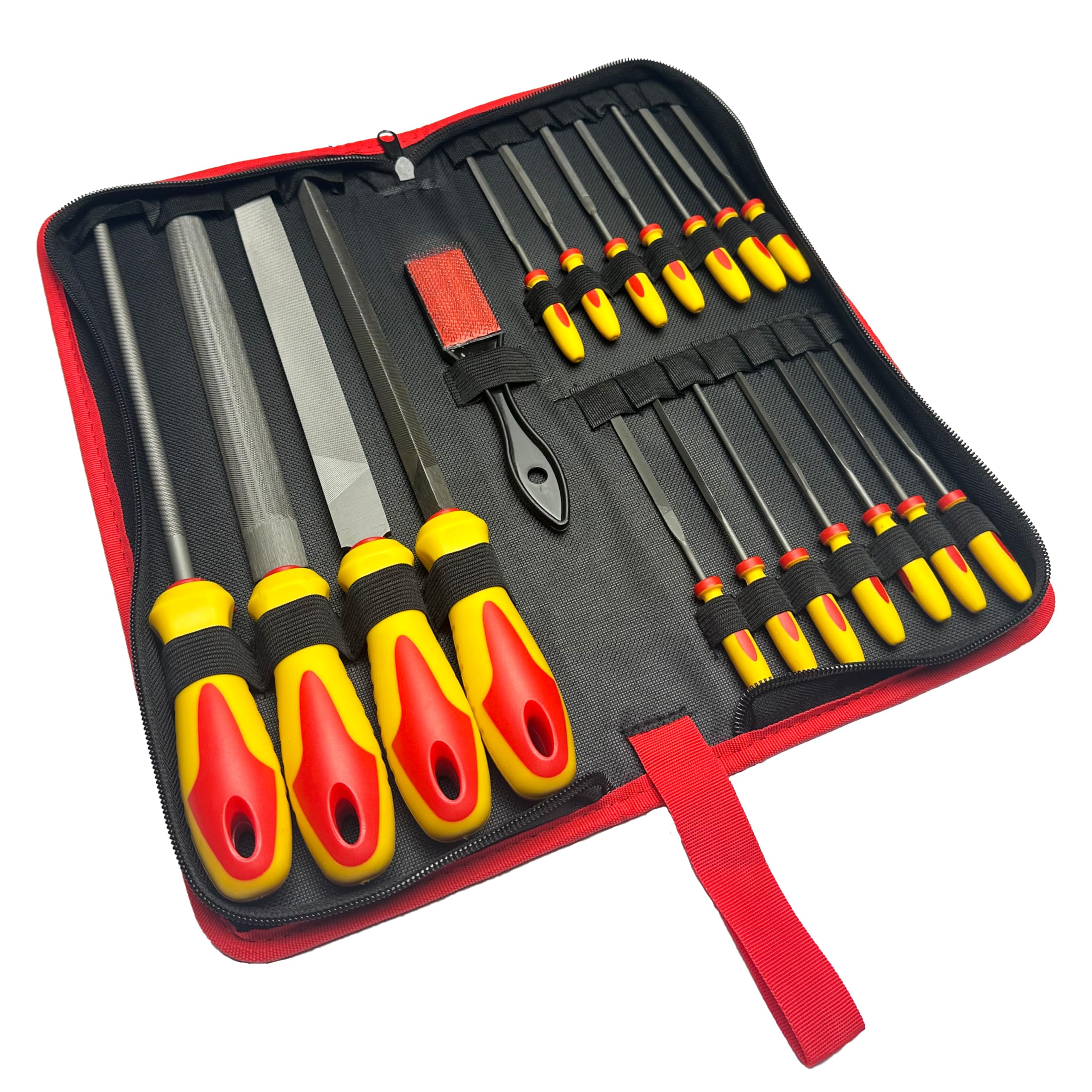 Starrett SEF-19 Engineer's File Set for Wood, Metal & Other Materials - 19-Pieces