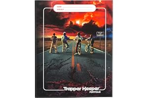 Mead Trapper Keeper 2-Pocket Paper Folder with Prong Fasteners, Holds 8-1/2" x 11" Paper, Stranger Things (340442FA)