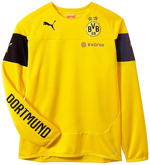 felpa puma bambino giallo