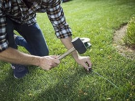 McCulloch Rob R600 Begrenzungsdraht verlegen