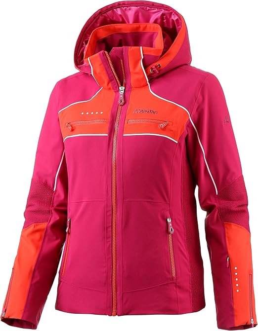 Schöffel Damen Skijacke rot 34: Amazon.de: Bekleidung