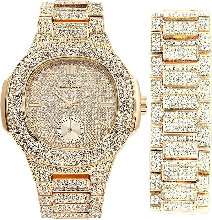 mens bling watches