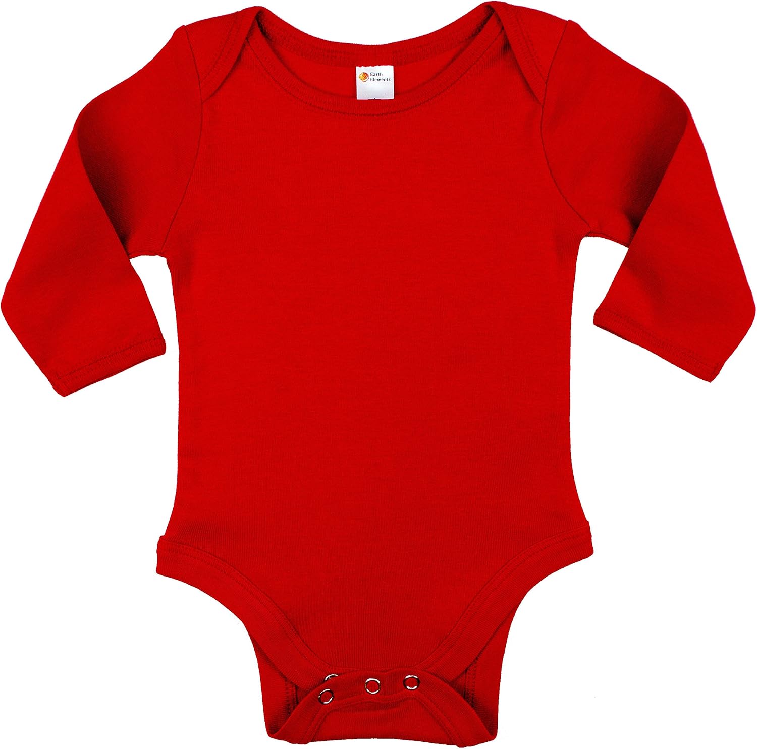 Earth Elements Baby Long Sleeve Bodysuit: Clothing