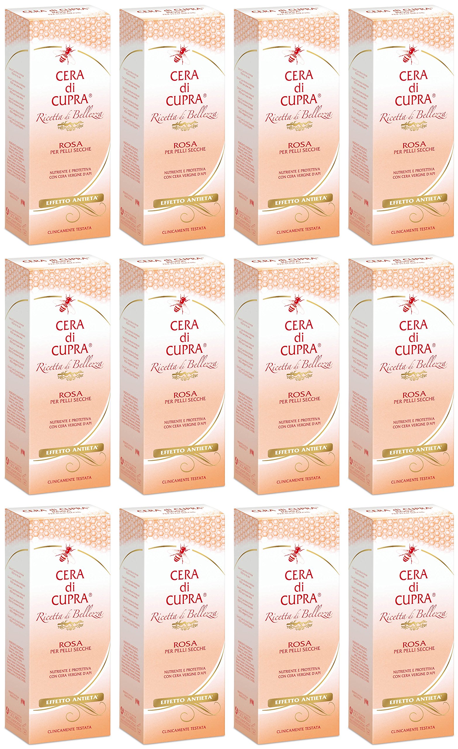 Set 12 CUPRA Tube Pink Cream Dry Skin 75 Ml Facial Care