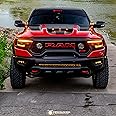 M&R Automotive LED Lights with Mounts & Hardware | Ultra-Bright RAM 1500 & TRX LED M&R FOG LIGHT KIT | Easy Install for 2019 2020 2021 2022 2023 models, black
