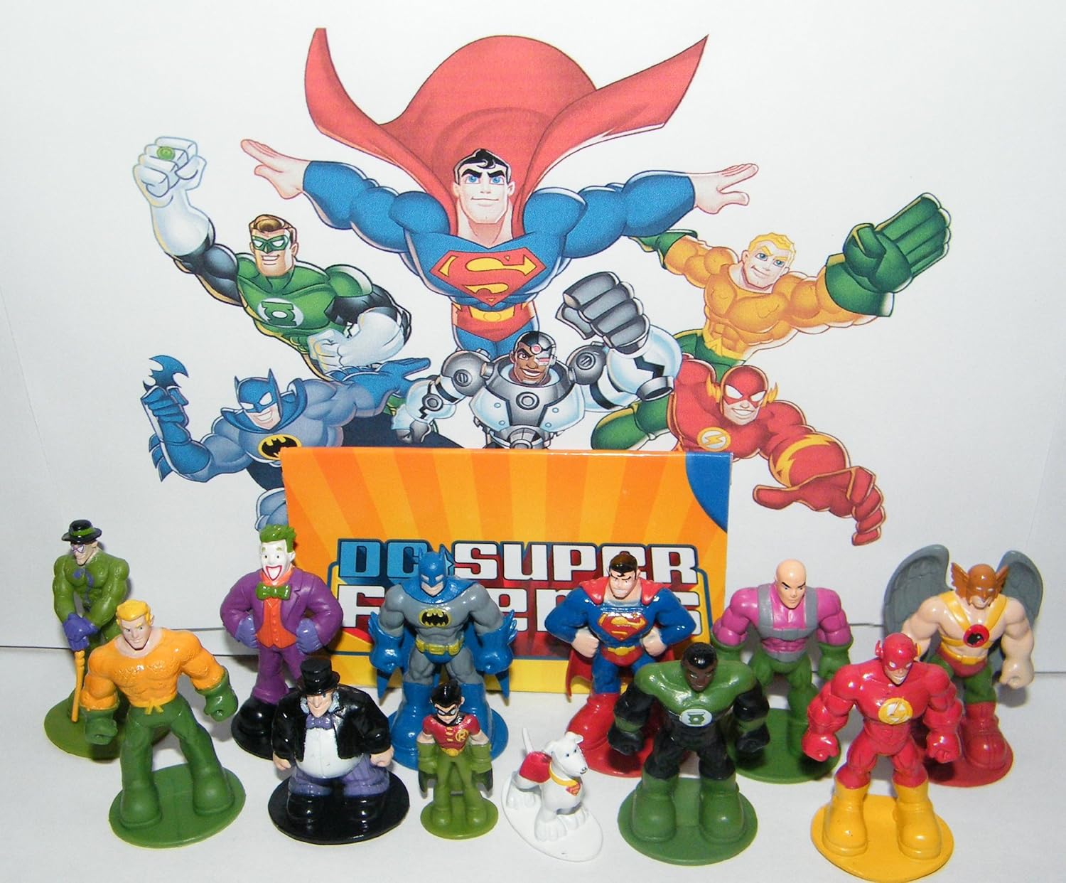 DC Super Friends Superhero Mini Figures 