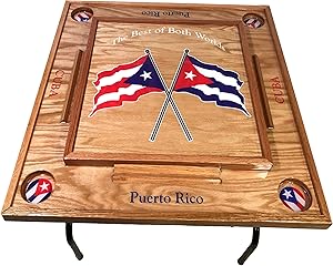 Puerto Rico & Cuba Domino Table