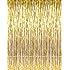 Set of 2 Shiny Gold Metallic Foil Fringe Door & Window Curtain Party Decoration 3' X 8' (36" X 96") "Value Pack of 2"