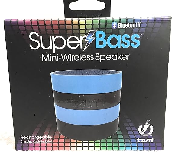 tzumi super bass speaker
