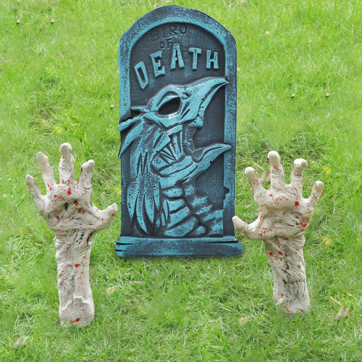 Zombie Arm Stakes, Halloween Yard Ground-breaker Stakes for Halloween Outdoor Yard Decorations: Garden & Outdoor