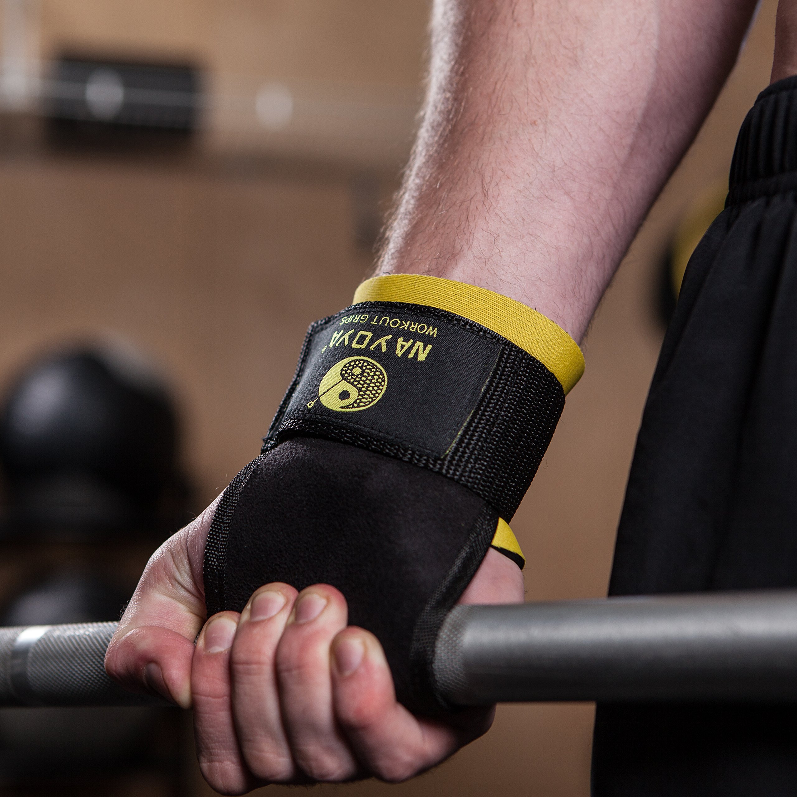 Nayoya Weight Lifting Straps With Built in Adjustable Nayoya Weight Lifting Straps With Built in Adjustable