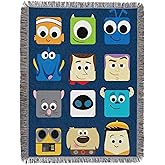 Disney Northwest Pixar Woven Tapestry Throw Blanket, 48" x 60", Pixarland