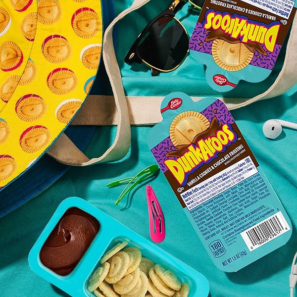 DUNKAROOS CHOCOLATE COOKIES AND DOUBLE CHOCOLATE FROSTING, 1.5 OZ