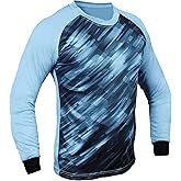 Total Soccer Factory Spectra Goalkeeper Jersey, Padded Soccer Goalie Shirt, Youth and Adult Sizes