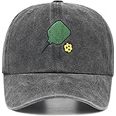 MINYJHZ Pickleball Hat, Pickleball Gift for Men Women, Adjustable Embroidered Baseball Cap