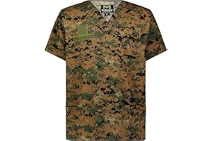 M MCGUIRE GEAR Tactical Ripstop Scrubs Top - for Nurses, Military and EMS