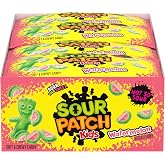 SOUR PATCH KIDS Watermelon Soft &amp; Chewy Gummy Candy, Bulk Candy, 24 Bags