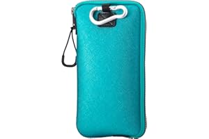 OneJoy Phone Sleeve Lightweight Cell Phone Pouch for Mobile Protection, Slim Fit and Durable, with Clip-on for Easy Carrying, Enough for 6.1" to 6.9" Cellphone [ Blue ]