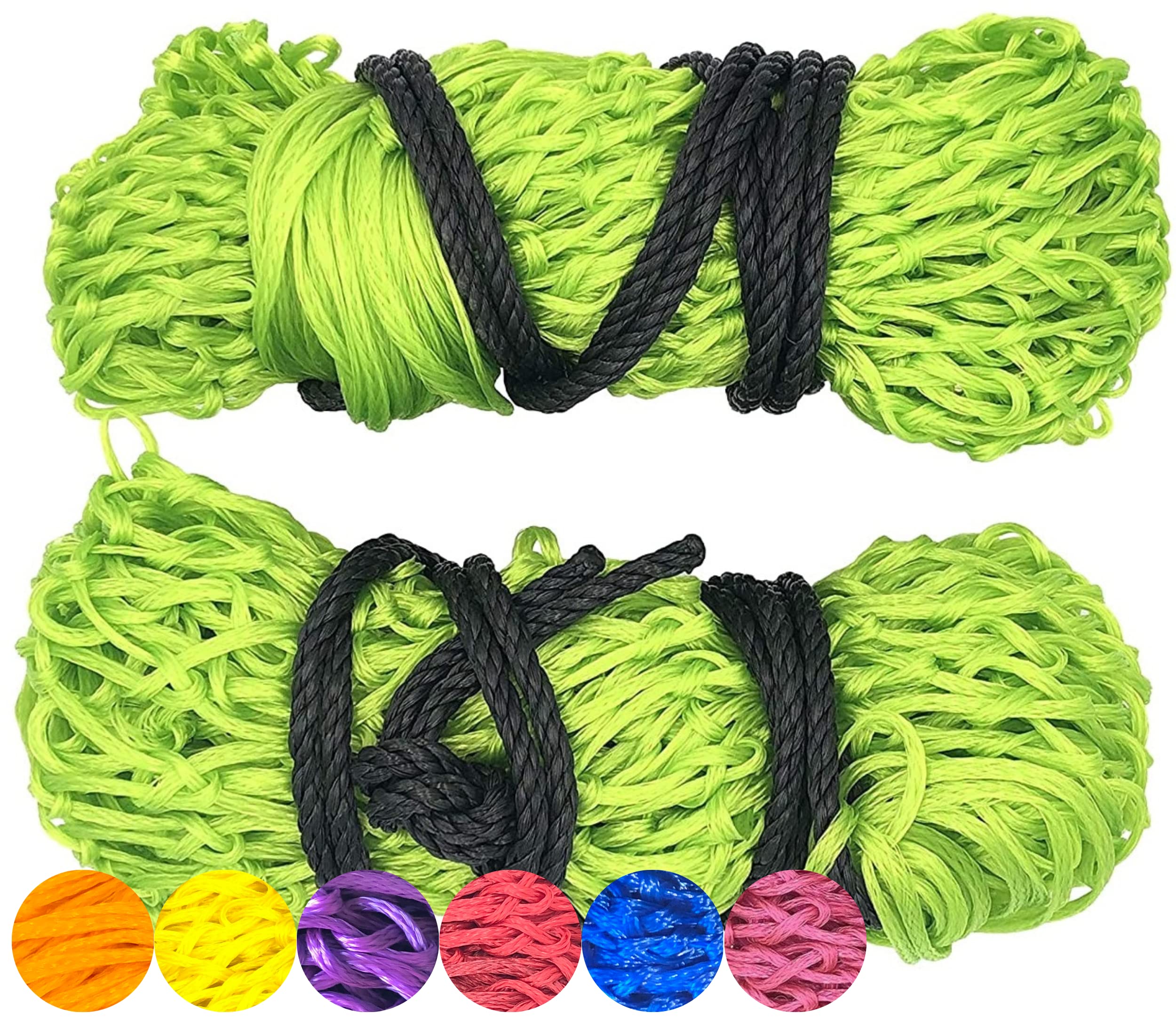 B Living 2 X Hay Net For Horses Multipack - Daisy Equestrian Net Bag With Extra Strong Mesh Holes For Greedy Horses.Horse Accessories Haynet For Haylage & Soak Hay Bale