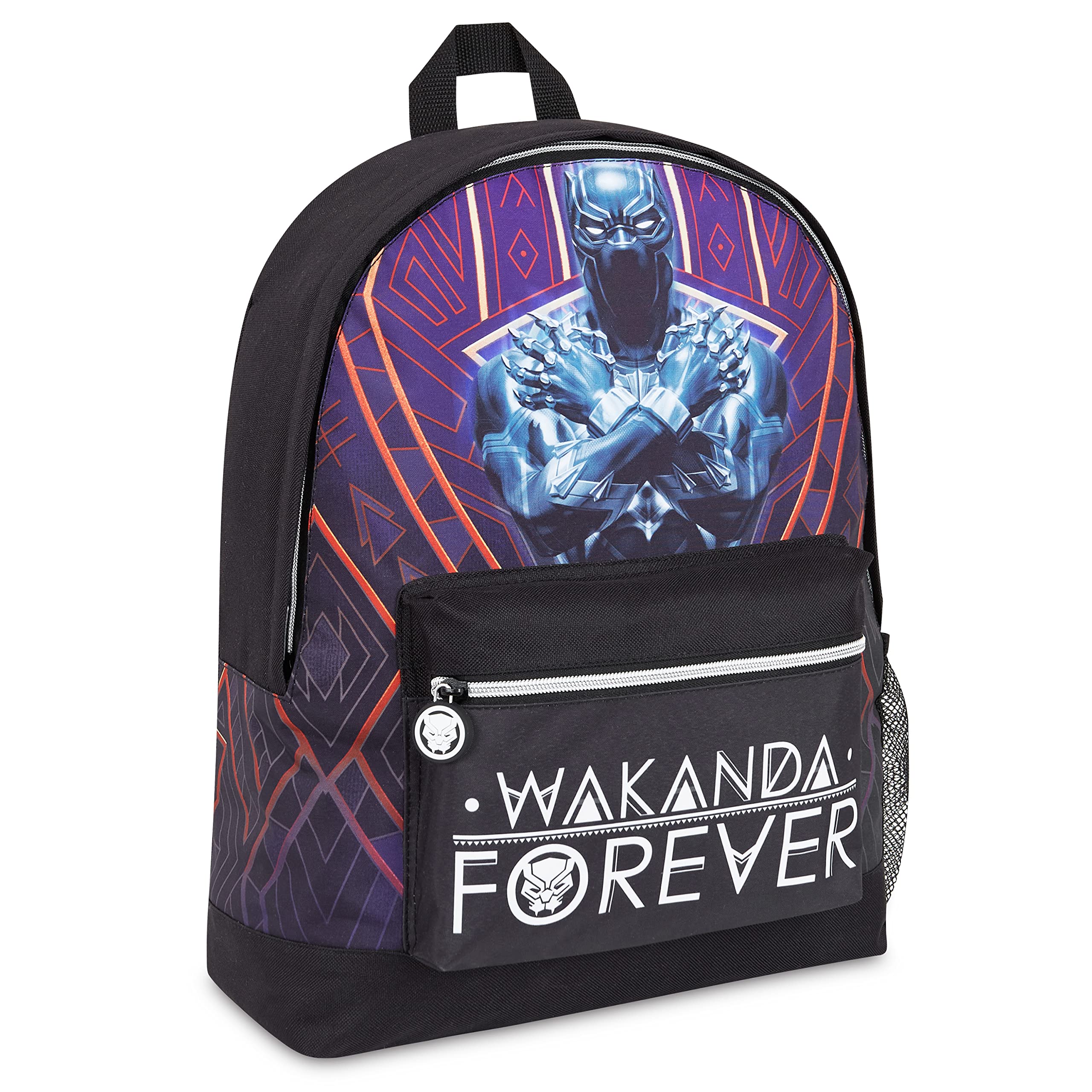 Marvel Backpack Kids School Bags for Boys Avengers Spiderman (Black)