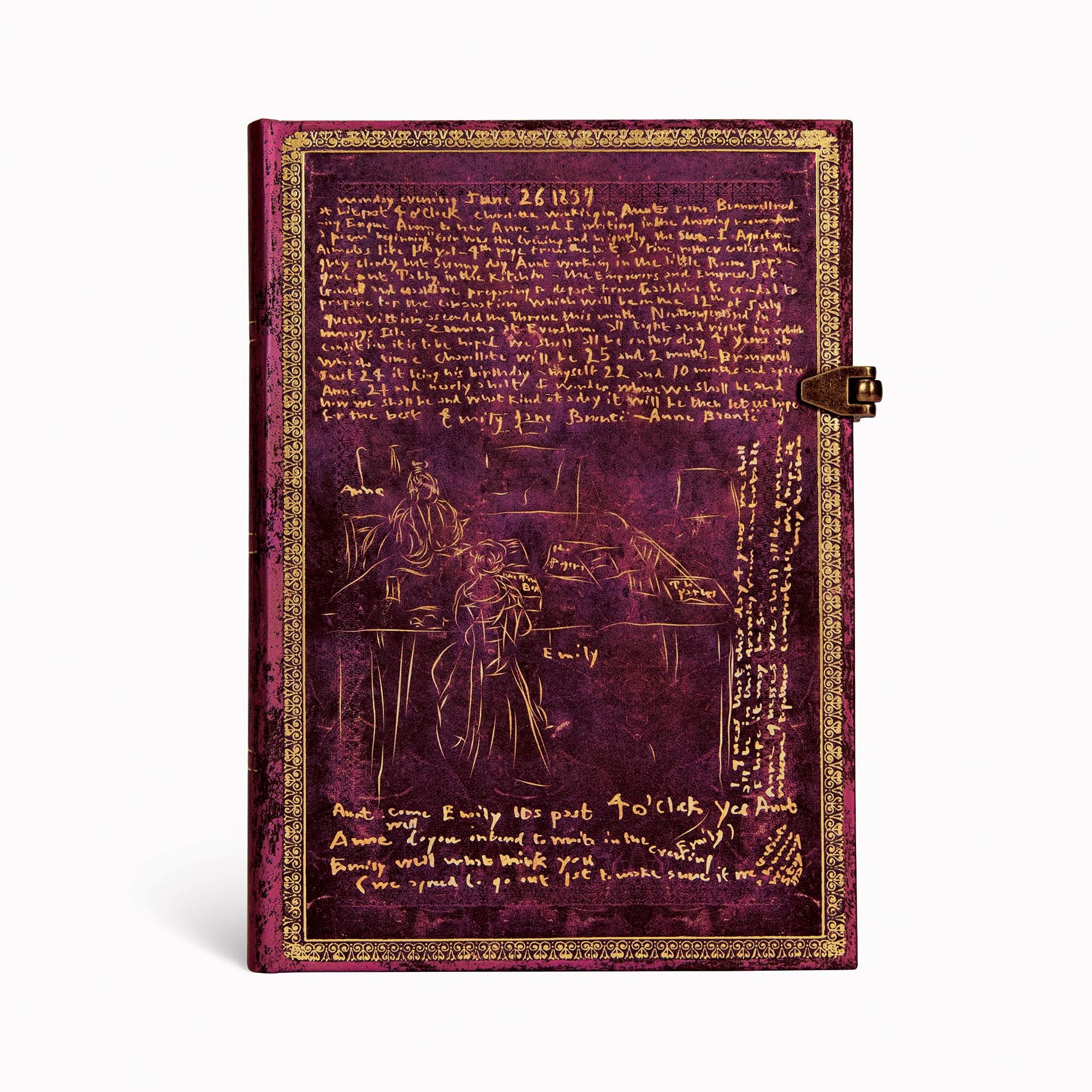 Paperblanks Hardcover Journals, The Brontë Sisters, Unlined (Special Edition)