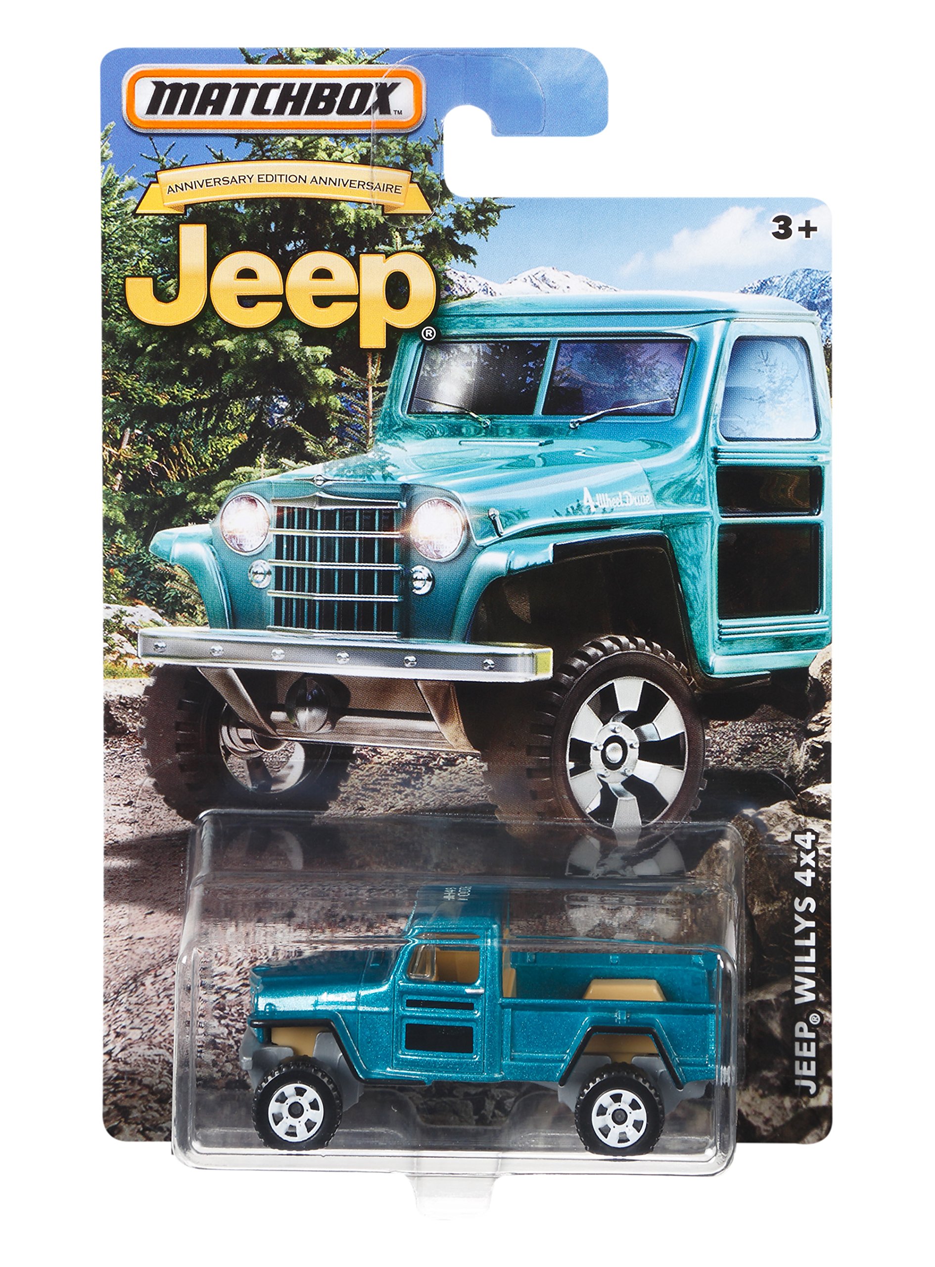 Matchbox Mattel DMN25-75 Years Jeep Range Rolling Miniature Models