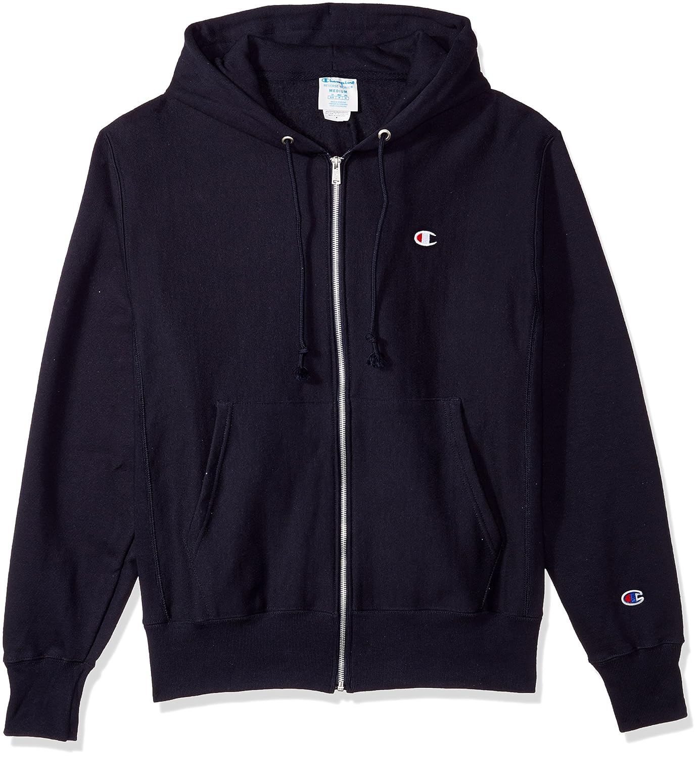 champion black zip up