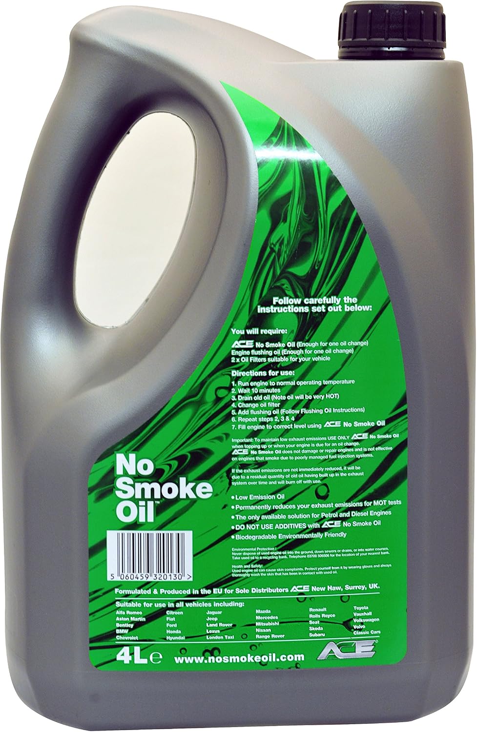 No Smoking Engine Oil - Stops your Engine Smoking Permanently SAE 20W-50 *Zero Carbon* - Image 3