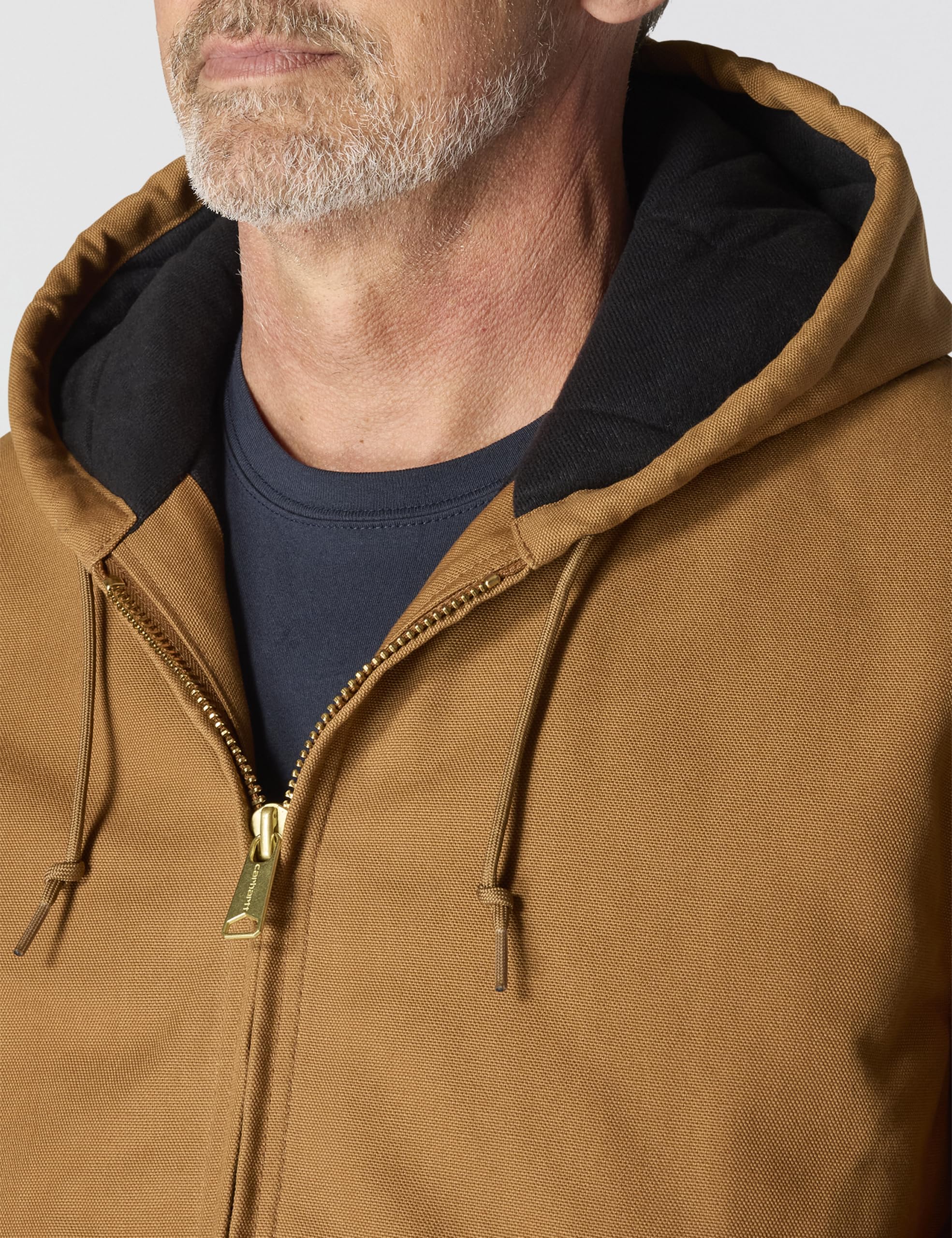 Carhartt Men's J140 Loose Fit Firm Duck Insulated Flannel-Lined Active Jac