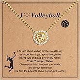 C-leen Softball/Soccer/Volleyball/Basketball Necklace Gifts for Girls Women, 18K Gold Filled Softball/Soccer/Volleyball/Basketball Pendant Necklace Teen Girls Gifts for Girl Women