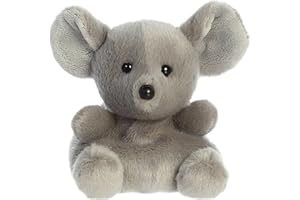 Aurora® Adorable Palm Pals™ Chatty Mouse™ Stuffed Animal - Pocket-Sized Play - Collectable Fun - Gray 5 Inches