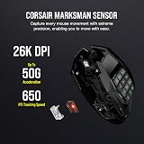 Corsair Scimitar Elite RGB Wireless MMO Mouse 26K DPI 16 Programmable Buttons view 7