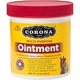 Corona Horse Ointment 14oz Multi-Purpose Relief with Lanolin for Horses | Soothing Relief for Hooves, Skin, Joints, and Muscle Care
