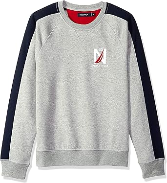 nautica crew neck sweatshirt