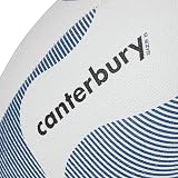 Canterbury Thrillseeker Play Rugby Ball White Blue 3 view 4